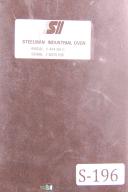 Steelman Industries-Steelman Industries, Model 444 BA-C, Burn Off Oven, Install - Ops & Maint Manual-444 BA-C-01